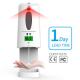 ABS Material White Color 1300ml Hand Sanitizer Dispenser With Thermometer
