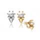 Fashion pearl earrings fashion personality tapered Korean jewelry