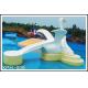 Commercial Fiberglass Water Pool Slides with Interesting Cartoon Shaped