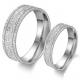 Tagor Jewelry Super Fashion 316L Stainless Steel couple Ring TYGR195
