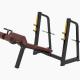 Commercial horizontal and inclined bench press gym dedicated weightlifting bed and barbell comprehensive training device
