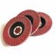 115x22mm T29 Type Ceramic Flap Disc for Paint Removal Featuring Fiberglass Backing Plate