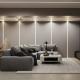 Anodized Wall Recessed LED Plasterboard Profile for gypsum wall drywall