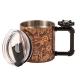 12oz Stainless Steel Coffee Mug Insulated Coffee Travel Mug Camping