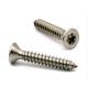 Torx Tamper Flat Head Self Tapping Screws Stainless Steel A2 304 SS Passivated