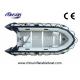 Hand Made Small Inflatable Fishing Boats 5 Person With Plywood Floor
