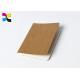 Kraft Paper Cover A5 / A6 Brochure Printing Service With Sewing Binding