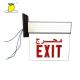 CUL UL Acrylic Glass Lens Material LED Exit Sign Emergency LED Lighting