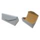 Triangular Folding Eyeglass Case Grey Recycle Kraft Paper Triangle Spectacle Case Box