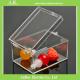 Poly Carbonate rectangle transparent gift box plastic transparent box with lid for packing
