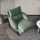 Hotel Ergonomic Upholstered Lounge Chair Modern Minimalist Green