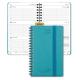 OEM ODM Soft Cover Academic Planner With Vertical Hourly Schedule