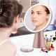 Desktop Round Portable Pantone Color Makeup Vanity Beauty LED Mirror