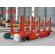 63T Heat Resist Heavy Duty Die Carts , Copper Workpiece Motorized Rail Cart Towed Transport Cart