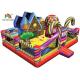 Candy Theme PVC Blow Up Bouncy Castle Colorful And Amazing Design For Kids