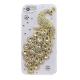 iPhone 7/7 Plus 3D Handmade Bling Crystal Luxury Peacock Shiny Glitter Sparkly Diamond Rhinestone Clear smartphone cases
