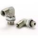 Long Working Life 90 Degree Elbow Bsp Thread Stud Ends Hydraulic Pipe Fitting DIN Standard