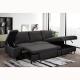 Nordic Modern style furniture sofa bed Design fabric corner sofa Lounge sectional luxury L shaped bed cum sofa