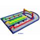 0.55mm Plato PVC Inflatable Remote Control Mini Race Track For Children Play