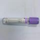 Hospital Medical Lavender Cover Vacuum Blood Tube OEM Accept