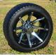 Electric Golf Cart Street Tires Aluminum Utility Cart Tires And Wheels 12 Inch