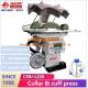Laundry Steam Press For Collar And Cuff Ironing 0.4-0.6MPa 380 Volt Italy Made Valve Different kind of fabric