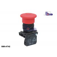Emergency Mushroom Head Push Button Switch SB5 Series 50hz Lamp Beads