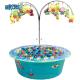 Time Controllable Children Amusement Fishing Machine With Multiple Fishing Rods