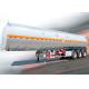 3 Axles 45000 liters 5 compartments diesel fuel tank trailer for oil transportation