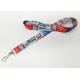 Direct Single Name Supreme Custom Polyester Lanyards with colorful logo
