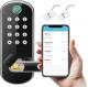 Glomarket Smart Door Lock Tuya Wifi Waterproof fingerprint Door Lock  Remote Conttrol Code Smart Home Door Lock