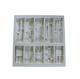 Flexible W0.56m H45mm Wall Panels Castle Stone Molds Stacked