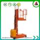 Small Electric Order Picker Truck 4.5M Lifting Height CE Approved For Warehouse