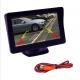 Blind Zone Touchscreen Car Monitor , 4.3 Car Rearview Lcd Monitor 480x272 Resolution
