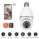 720P LED Wifi Light Bulb Security Camera With Motion Detector OEM