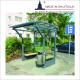 Stainless Steel 2719mm Height 85% Bus Stop Shelter