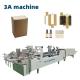 200g-650g Card Paper CQT 800 Corrugated Box Gluing Machine for Machinery Repair Shops
