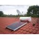 300L Thermal Flat Plate Collectors Solar Water Heating System 304 Inner Tank Blue Film