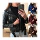                  Leather Jacket Winter and Autumn Fall Apparel Clothes for Women Cardigan Blazer Jacket Blazers Ladies Coats             