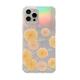 High Clear Designer Cell Phone Cases TPU Daisy Flower Electroplated Paper
