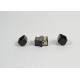 Black  MPO Fiber Optic Adapter , High Temperature Stabilization