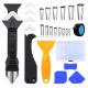 26PCS Caulking Finisher Tool Kit, 3 in 1 Caulking Tools(Stainless Steel head), Sealant Caulk Nozzle Kit