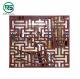 Vintage Chinese Style Decorative Metal Window Grilles 3.5mm Waterproof