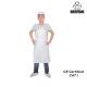 White Disposable Protective Apron FDA Disposable Medical Apron