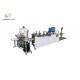 Automatic square bottom flat rope paper handle pasting machine