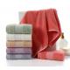 Jacquard 100% Cotton Face Wash Towel Solid Color Soft Towel Popular Selection
