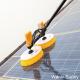 Solar Panel Maintenance Customization Double-Head Rotating Brush with Lithium Battery