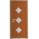 AB-GM6003 PVC-MDF glass door