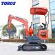 Ce Epa 1 Tonne Digger Portable Mini Excavator For Agricultural Construction
