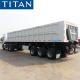 TITAN 3 axle 35 Cubic Meters rock Side tilted dumper trailer truck